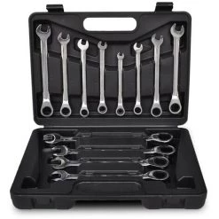 12-tlg. Ratschenschlüssel Set VidaXL