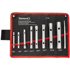 FORMAT RohrsteckschlüsselSatz 9 Teilig Nylontasche