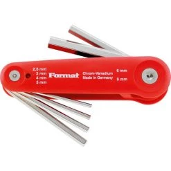 FORMAT WinkelSchraubendreher Kst. 2 5- 8mm Satz