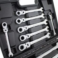 BITUXX 12 Tlg Flexible Ratschenschlüssel Ringschlüssel Knarren Ratschen SET -Schlüssel Shop 10591476 2