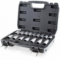 BITUXX Nusssatz 16tlg Torx Inbus Vielzahn Innen Imbus Bit Steck Nüsse Werkzeug