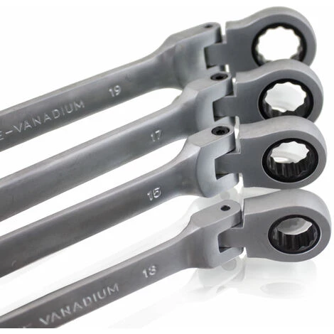 BITUXX 12 Teiliges Ratschenschlüssel Ratschen Ringschlüssel Knarren Ratschen 72 Zähne / 5 Grad Rückstellwinkel / Größen 6mm Bis 19mm 4 BITUXX 12 Teiliges Ratschenschlüssel Ratschen Ringschlüssel Knarren Ratschen 72 Zähne / 5 Grad Rückstellwinkel / Größen 6mm Bis 19mm – Bild 3