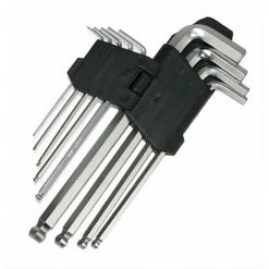 EGA TOOLS Innensechskant Winkelschraubendreher-Satz 9 Tlg Kugelkopf Extra Lang -Schlüssel Shop 11100062 3