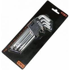 EGA TOOLS Innensechskant Winkelschraubendreher-Satz 9 Tlg Kugelkopf Extra Lang -Schlüssel Shop 11100062 4