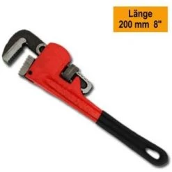 HEUER Rohrzange 200mm Rot/schwarz 200 Mm -Schlüssel Shop 11485017 5