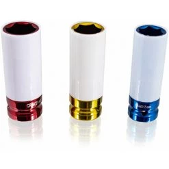 BITUXX 3 Tlg Schlagnuss Set Steckschlüssel Felgenschutznüsse Schonnüsse Schöneinsätze Nuss Kfz Radwechsel Pkw Für Schlagschrauber Oder Drehmomentschlüssel Aufnahme 1/2" (17 Mm / 19 Mm / 21 Mm) -Schlüssel Shop 12013580 3