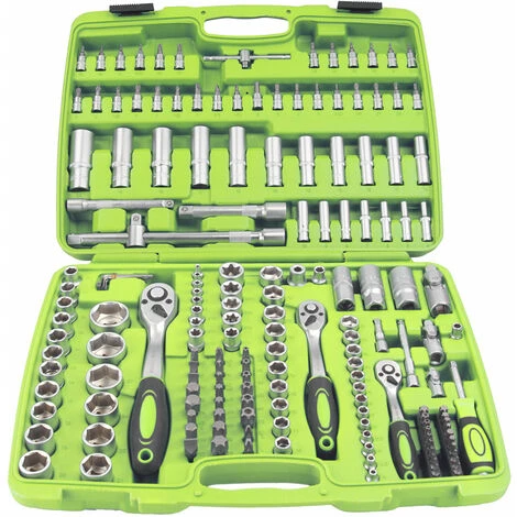 TRUTZHOLM® / BAUMARKTPLUS TrutzHolm® Steckschlüssel Satz Knarrenkasten 1/4" 3/8" 1/2" Zoll 171-tlg 4 TRUTZHOLM® / BAUMARKTPLUS TrutzHolm® Steckschlüssel Satz Knarrenkasten 1/4" 3/8" 1/2" Zoll 171-tlg – Bild 2