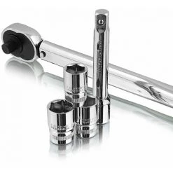 BITUXX Drehmomentschlüssel Set 1/2" Ratsche Inkl Felgenschutz Schlagnüsse Inkl Nüsse (17 Mm / 19 Mm / 21 Mm) Für PKW Auto KFZ -Schlüssel Shop 12463839 3