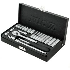 YATO Knarren-Kasten 23 Teilig Ratschenkasten 1/4 Zoll Knarre Ratsche Steckschlüssel-Satz 9 YATO Knarren-Kasten 23 Teilig Ratschenkasten 1/4 Zoll Knarre Ratsche Steckschlüssel-Satz -Schlüssel Shop 13965699 3