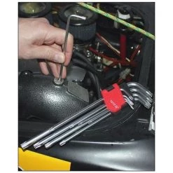 YATO Torx Schlüsselsatz 9 Teilig Sicherheitsstift SetTorx-Schlüssel Torx-Satz YT-0512 -Schlüssel Shop 13965704 4