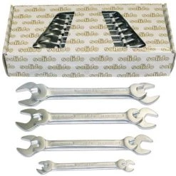 SOLIDO Doppelmaulschlüssel-Satz DIN3110 6-22 Mm 8-teilig