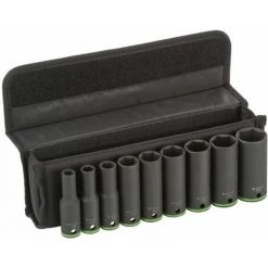 BOSCH Steckschlüsseleinsätze-Set. 9-teilig. 77 Mm. 10 -