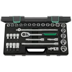 STAHLWILLE 52/54/25/6 Steckschlüssel-Garnitur 1/2 Vierkant