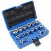 WILTEC 16tlg Vielzahn Steckschlüssel Set Aus Chrom-Vanadium-Stahl Mit 1/2" Antrieb -Schlüssel Shop 15099134 1