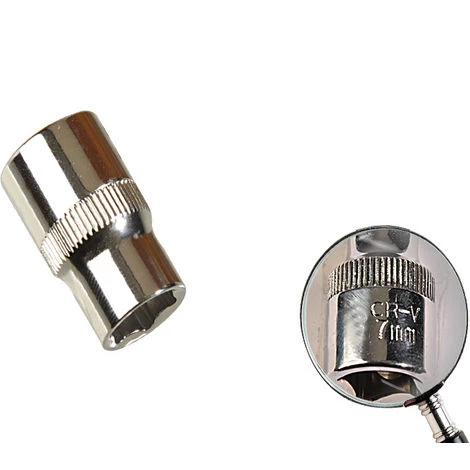 MS-WARENVERTRIEB Profi Stecknuss Metrisch 3/8" Antrieb 7 Mm Schlüsselweite Aus Hochglanz Chrom Vanadium Stahl 3 MS-WARENVERTRIEB Profi Stecknuss Metrisch 3/8" Antrieb 7 Mm Schlüsselweite Aus Hochglanz Chrom Vanadium Stahl