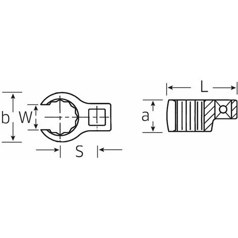 STAHLWILLE Hahnenfuß-Ringschlüssel 12 Mm CROW-RING 4 STAHLWILLE Hahnenfuß-Ringschlüssel 12 Mm CROW-RING – Bild 2
