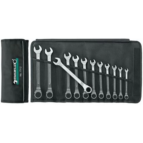 STAHLWILLE Satz Ratschen-Ringmaulschlüssel OPEN-RATCH 5-tlg. | 17/5 3 STAHLWILLE Satz Ratschen-Ringmaulschlüssel OPEN-RATCH 5-tlg. | 17/5