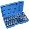 WILTEC 34tlg Vielzahn Steckschlüssel Set Mit 3/8" Und 5/16" Antrieb, Universell Einsetzbar -Schlüssel Shop 15566842 1