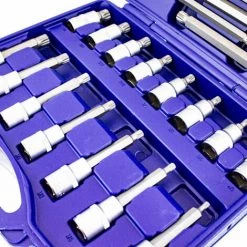 BITUXX 26 Tlg Innen Vielzahn Steckschlüssel Werkzeug Set Stecknuss Nuss Satz -Schlüssel Shop 18116859 4