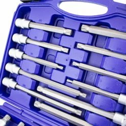 BITUXX 26 Tlg Innen Vielzahn Steckschlüssel Werkzeug Set Stecknuss Nuss Satz -Schlüssel Shop 18116859 5