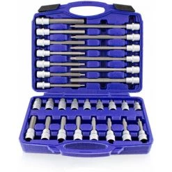 BITUXX 30 Tlg Innen Sechskant Inbus Steckschlüssel Werkzeug Set Stecknuss Nuss Satz -Schlüssel Shop 18116860 3