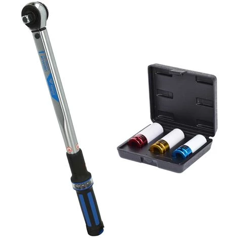 KSTOOLS KS-Tools Stecknusssatz Inkl. Drehmomentschlüssel 17/19/21 Mm / 20 - 200 Nm - Reifenwechsel - Set 3 KSTOOLS KS-Tools Stecknusssatz Inkl. Drehmomentschlüssel 17/19/21 Mm / 20 - 200 Nm - Reifenwechsel - Set