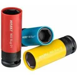 HAZET 1/2 Zoll Steckschlüssel-Einsatz Alu-Felgen 17 - 19 - 21 Mm