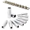 WILTEC 11tlg. Lange 1/4" Zoll Stecknuss Satz Zöllige Steckschlüssel 5/32"-1/2" Aus Chrom-Vanadium-Stahl 1 WILTEC 11tlg. Lange 1/4" Zoll Stecknuss Satz Zöllige Steckschlüssel 5/32"-1/2" Aus Chrom-Vanadium-Stahl -Schlüssel Shop 19225114 1