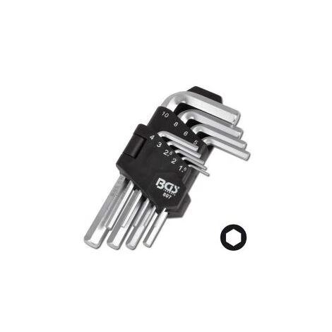 BGS TECHNIC Innensechskant-Winkelschlüssel-Set 9-tlg - SW 1.5-10 Mm 3 BGS TECHNIC Innensechskant-Winkelschlüssel-Set 9-tlg - SW 1.5-10 Mm