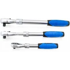 BITUXX 3 Tlg Teleskop Ratschen 1/4 3/8 1/2 Knarre Ausziehbar Umschaltknarre Set -Schlüssel Shop 20280893 3