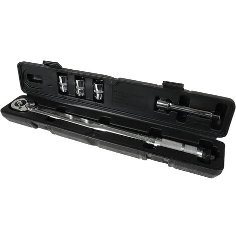 WALTER WERKZEUGE <p>WALTER Drehmomentschlüssel Mit Verlängerung Und 3 Stecknüsse, 60-210 Nm, Vierkantantrieb, ± 4% Fehlergenauigkeit, Mit Aufbewahrungskoffer 6 WALTER WERKZEUGE <p>WALTER Drehmomentschlüssel Mit Verlängerung Und 3 Stecknüsse, 60-210 Nm, Vierkantantrieb, ± 4% Fehlergenauigkeit, Mit Aufbewahrungskoffer – Bild 4