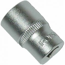 IRONSIDE Stecknuss 6,35mm (1/4") SW 10 6kant, Chrom-Vanadium-Stahl