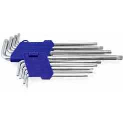 BITUXX 9-tlg Torx Schlüssel Schraubedreher Satz Innentorx T10-T50 Extra Lang -Schlüssel Shop 23185132 3