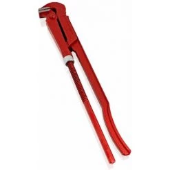 BITUXX 2 Zoll Eckrohrzange Rohrzange Wasserpumpenzange Zange Abgewinkelt 90° (2 ")