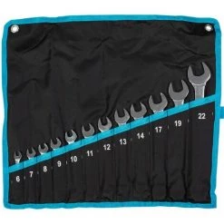 Grafner® Ring-Maulschlüssel Satz 12 Teilig MS10870