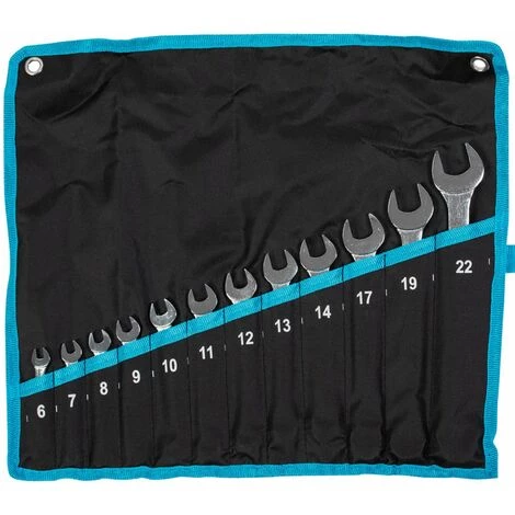 Grafner® Ring-Maulschlüssel Satz 12 Teilig MS10870 3 Grafner® Ring-Maulschlüssel Satz 12 Teilig MS10870