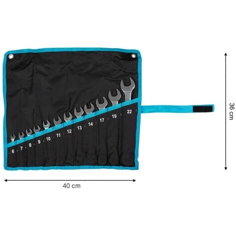Grafner® Ring-Maulschlüssel Satz 12 Teilig MS10870 5 Grafner® Ring-Maulschlüssel Satz 12 Teilig MS10870 – Bild 3