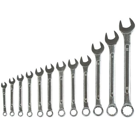Grafner® Ring-Maulschlüssel Satz 12 Teilig MS10870 6 Grafner® Ring-Maulschlüssel Satz 12 Teilig MS10870 – Bild 4