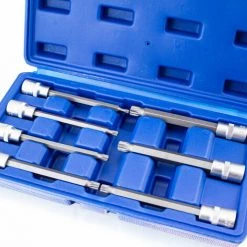 BITUXX 7 Tlg Innen Vielzahn XZN Nuss Satz Stecknuss Werkzeug Bitsatz Nüsse 3/8" Extra Lang M4 M5 M6 M7 M8 M9 M10 -Schlüssel Shop 26554672 3