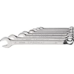 PROMAT Ringmaulschlüsselsatz 8-teilig Schlüsselweite 8-19 Mm Form B CV-Stahl
