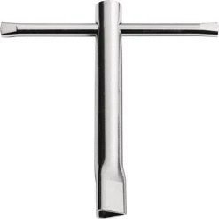 PROMAT Dreikantsteckschlüssel DIN 22417 A Gr.M4 Länge 90 Mm Verzinkt