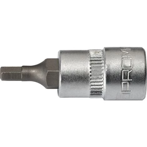 PROMAT Steckschlüsseleinsatz 1/4 Zoll 6-kant Schlüsselweite 2,5 Mm Länge 32 Mm 3 PROMAT Steckschlüsseleinsatz 1/4 Zoll 6-kant Schlüsselweite 2,5 Mm Länge 32 Mm