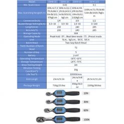 ASUPERMALL Mini Digitaler Drehmomentschlussel Ohne Batterien Geliefert Sparsam 1/4 Ewm-30 -Schlüssel Shop 27615665 3