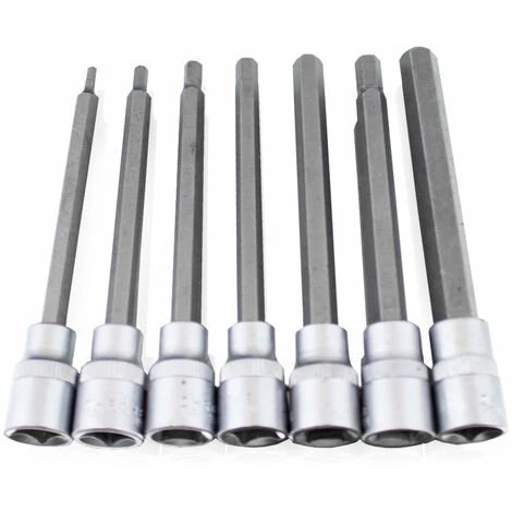 BITUXX 21 Tlg Innen 3/8" Torx Vielzahn XZN Sechskannt Nuss Satz Stecknuss Werkzeug Bitsatz Nüsse Extra Lang H3-H10 M4-M10 T25-T60 5 BITUXX 21 Tlg Innen 3/8" Torx Vielzahn XZN Sechskannt Nuss Satz Stecknuss Werkzeug Bitsatz Nüsse Extra Lang H3-H10 M4-M10 T25-T60 – Bild 3