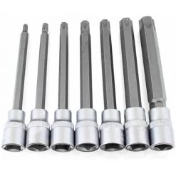 BITUXX 21 Tlg Innen 3/8" Torx Vielzahn XZN Sechskannt Nuss Satz Stecknuss Werkzeug Bitsatz Nüsse Extra Lang H3-H10 M4-M10 T25-T60 11 BITUXX 21 Tlg Innen 3/8" Torx Vielzahn XZN Sechskannt Nuss Satz Stecknuss Werkzeug Bitsatz Nüsse Extra Lang H3-H10 M4-M10 T25-T60 -Schlüssel Shop 28273415 5