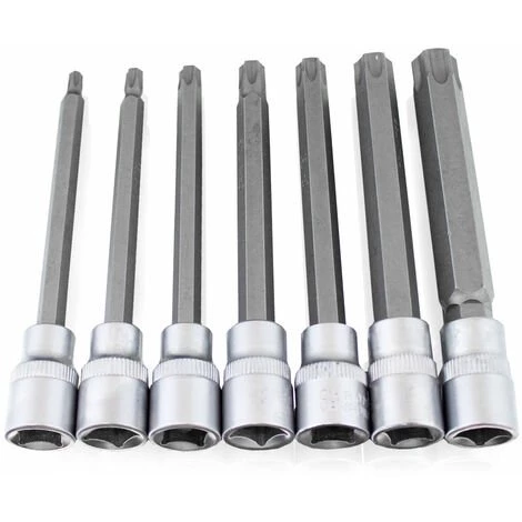 BITUXX 21 Tlg Innen 3/8" Torx Vielzahn XZN Sechskannt Nuss Satz Stecknuss Werkzeug Bitsatz Nüsse Extra Lang H3-H10 M4-M10 T25-T60 7 BITUXX 21 Tlg Innen 3/8" Torx Vielzahn XZN Sechskannt Nuss Satz Stecknuss Werkzeug Bitsatz Nüsse Extra Lang H3-H10 M4-M10 T25-T60 – Bild 5