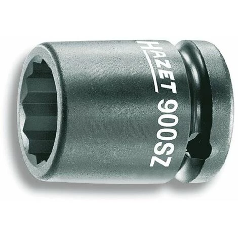 Hazet Schlag-, Maschinenschrauber-Steckschlüssel-Einsatz (Doppel-6kt.) - Vierkant Hohl 12,5 Mm (1/2 Zoll) - Außen-Doppel-Sechskant-Tractionsprofil - Schlüsselweite: 36 - Gesamtlänge: 60 Mm - 900SZ-36 3 Hazet Schlag-, Maschinenschrauber-Steckschlüssel-Einsatz (Doppel-6kt.) - Vierkant Hohl 12,5 Mm (1/2 Zoll) - Außen-Doppel-Sechskant-Tractionsprofil - Schlüsselweite: 36 - Gesamtlänge: 60 Mm - 900SZ-36
