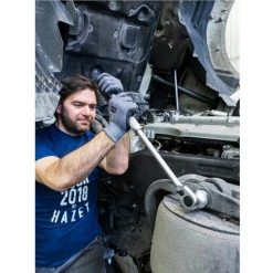 HAZET HiPer Feinzahn-Umschaltknarre · Ausziehbar 916HPLG· Vierkant 12,5 Mm (1/2 Zoll) · 614 Mm -Schlüssel Shop 30564892 4