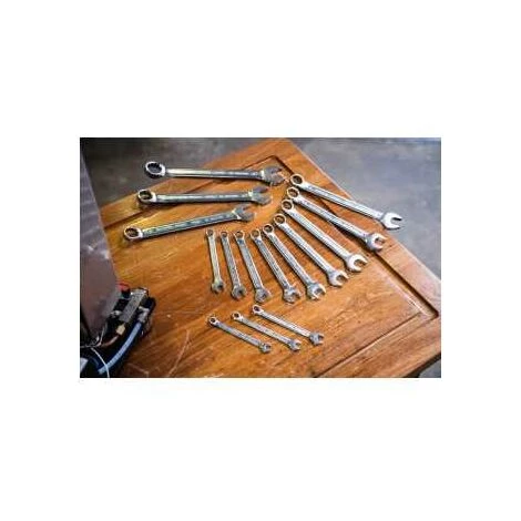 VIGOR Ring-Maulschlüssel, Außen-Sechskant Profil, Außen-Doppel-Sechskant Profil, 16 Mm 4 VIGOR Ring-Maulschlüssel, Außen-Sechskant Profil, Außen-Doppel-Sechskant Profil, 16 Mm – Bild 2