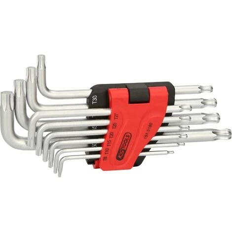 KSTOOLS® KS TOOLS Kugelkopf-Torx-Winkelstiftschlüssel-Satz, Lang, 10-tlg 3 KSTOOLS® KS TOOLS Kugelkopf-Torx-Winkelstiftschlüssel-Satz, Lang, 10-tlg